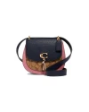 COACH 2316 REMI SADDLE BAG IN COLORBLOCK SIGNATURE CANVAS (IMR34)