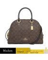 กระเป๋าสะพายข้าง COACH 2558 KATY SATCHEL IN SIGNATURE CANVAS (IMAA8)