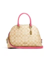 กระเป๋าสะพายข้าง COACH 2558 KATY SATCHEL IN SIGNATURE CANVAS (IMSQ1)