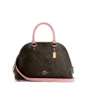 กระเป๋าสะพายข้าง COACH 2558 KATY SATCHEL IN SIGNATURE CANVAS (IMTL9)