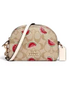 กระเป๋าสะพายข้าง COACH 2627 MINI SERENA CROSSBODY IN SIGNATURE CANVAS WITH WATERMELON PRINT  (IMR0Q)