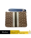กระเป๋าคล้องมือ COACH DEMPSEY GALLERY POUCH IN SIGNATURE JACQUARD WITH STRIPE AND COACH PATCH (SVR1V)