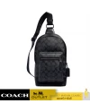 กระเป๋าคาดอกผู้ชาย COACH 2853 WEST PACK IN SIGNATURE CANVAS(QBAF4)