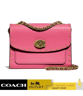 กระเป๋าสะพายข้าง COACH 29389 PARKER 18 WITH RIVETS (B4OD)