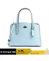 กระเป๋าสะพายข้าง COACH 29529 Charlie 28 Handbag grainy cowhide light blue (V5QVE)