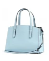 กระเป๋าสะพายข้าง COACH 29529 Charlie 28 Handbag grainy cowhide light blue (V5QVE)