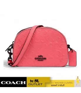 กระเป๋าสะพายข้าง COACH 3278 MINI SERENA CROSSBODY IN SIGNATURE LEATHER (QBQRI) 