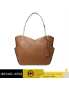 กระเป๋าสะพายไหล่ Michael Kors 35F1GTVT3L JET SET TRAVELCHAIN SHOULDER TOTE BAG  (LUGGAGE)