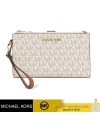 กระเป๋าคล้องมือ Michael Kors 35F8GTVW0L Jet Set Travel Double-Zip Wristlet  (VANILLA)