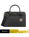 กระเป๋าสะพายข้าง Michael Kors 35S2GTFU2B MICHAEL KORS JET SET TRAVEL MEDIUM DUFFLE SATCHEL SHOULDER CROSSBODY BAG  (BLACK)