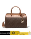 กระเป๋าสะพายข้าง Michael Kors 35S2GTFU2B MICHAEL KORS JET SET TRAVEL MEDIUM DUFFLE SATCHEL SHOULDER CROSSBODY BAG  (BROWN )