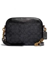 กระเป๋าสะพายข้าง COACH 39684 CAMERA BAG IN SIGNATURE CANVAS WITH RIVETS AND SNAKESKIN DETAIL (B4O84)