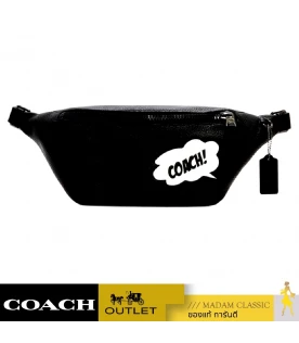 กระเป๋าคาดอกคาดเอว  COACH 3990 MARVEL WARREN BELT BAG WITH COACH BUBBLE (QBBK)