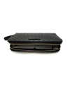 กระเป๋าสตางค์ GUCCI MICRO GUCCISSIMA ZIP AROUND LONG WALLET (BLACK)