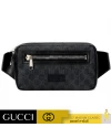 กระเป๋า GUCCI GG BLACK BELT BAG (BLACK/GREY)