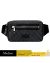 กระเป๋า GUCCI GG BLACK BELT BAG (BLACK/GREY)