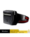 กระเป๋า GUCCI GG BLACK BELT BAG (BLACK/GREY)