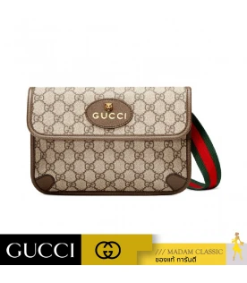 กระเป๋า GUCCI NEO VINTAGE GG SUPREME BELT BAG (BEIGE/EBONY)