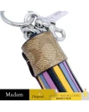 COACH 5102 TASSEL BAG CHARM ใน COLORBLOCK SIGNATURE CANVAS (SVMULTI) COACH 5102 TASSEL BAG CHARM ใน COLORBLOCK SIGNATURE CANVAS (SVMULTI)