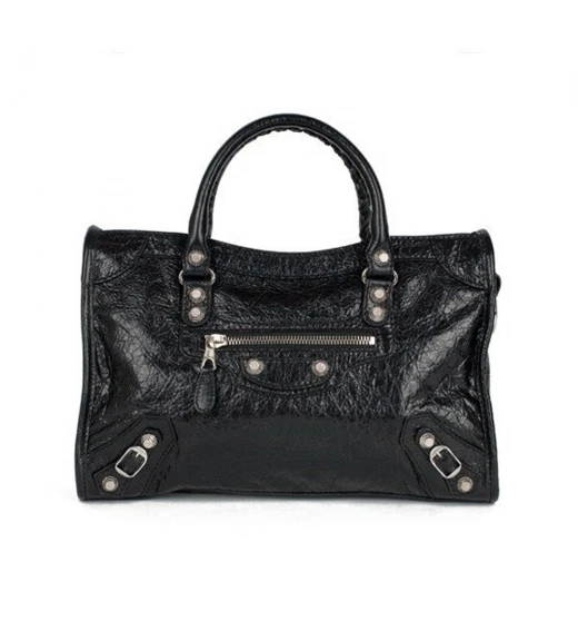 กระเป๋าสะพายข้าง BALENCIAGA GIANT 12 SMALL CITY (SHW/BLACK)