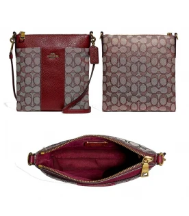 กระเป๋าสะพายข้าง COACH 5475 Kitt Messenger Crossbody In Signature Jacquard (B4RH5)