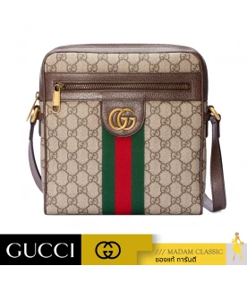กระเป๋าสะพายข้าง GUCCI ‎54792696IWT8745 OPHIDIA SMALL MESSENGER BAG (BEIGE/EBONY)