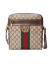 กระเป๋าสะพายข้าง GUCCI ‎54792696IWT8745 OPHIDIA SMALL MESSENGER BAG (BEIGE/EBONY)