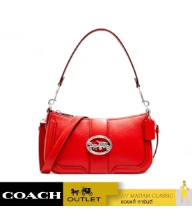 กระเป๋าสะพายข้าง COACH 5500 GEORGIE BAGUETTE (SVRCK) 