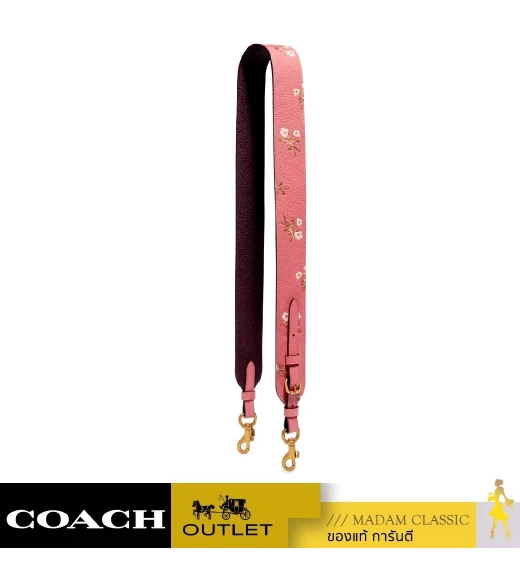 สายกระเป๋า COACH 55506 STRAP WITH FLORAL PRINT (B4B3R)