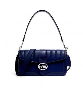 COACH 5567 GEORGIE SHOULDER BAG WITH LINEAR QUILTING (SVCT)