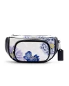 กระเป๋าคาดอก คาดเอว COACH 5689 COURT BELT BAG IN SIGNATURE CANVAS WITH KAFFE FASSETT PRINT (SVCAH)