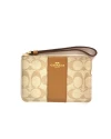 58035 CORNER ZIP WRISTLET IN SIGNATURE CANVAS (IMNLJ)