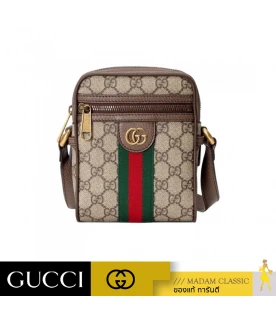 กระเป๋า GUCCI GG OPHIDIA SHOULDER BAG (BEIGE/EBONY)