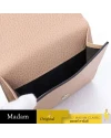 กระเป๋าสตางค์ GUCCI GG INTERLOCKING FRENCH FLAP WALLET (BEIGE) 