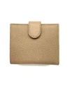 กระเป๋าสตางค์ GUCCI GG INTERLOCKING FRENCH FLAP WALLET (BEIGE) 