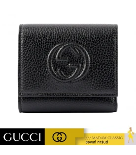 กระเป๋าสตางค์ GUCCI SOHO TRIFOLD WALLET