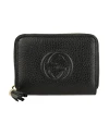 กระเป๋าสตางค์ GUCCI SOHO ZIP AROUND SHORT WALLET (BLACK)