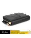 กระเป๋าสตางค์ GUCCI SOHO ZIP AROUND SHORT WALLET (BLACK)