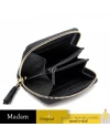 กระเป๋าสตางค์ GUCCI SOHO ZIP AROUND SHORT WALLET (BLACK)