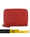 กระเป๋า GUCCI SOHO ZIP AROUND SHORT WALLET (RED)