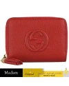 กระเป๋า GUCCI SOHO ZIP AROUND SHORT WALLET (RED)