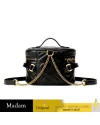 กระเป๋า GUCCI GG MARMONT MINI BACKPACK (BLACK CHEVRON) กระเป๋า GUCCI GG MARMONT MINI BACKPACK (BLACK CHEVRON)