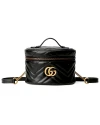 กระเป๋า GUCCI GG MARMONT MINI BACKPACK (BLACK CHEVRON) 