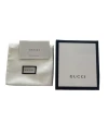 กระเป๋าสตางค์ GUCCI GG INTERLOCKING FRENCH FLAP WALLET (BLACK)