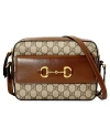 กระเป๋า GUCCI HORSEBIT 1955 SMALL SHOULDER BAG (BEIGE/EBONY/BROWN)