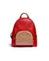 COACH 657 CARRIE BACKPACK 23 IN COLORBLOCK SIGNATURE CANVAS (B4QUP)