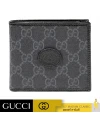 กระเป๋าสตางค์GUCCI WALLET WITH INTERLOCKING G (BLACK)