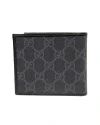 กระเป๋าสตางค์GUCCI WALLET WITH INTERLOCKING G (BLACK)