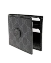 กระเป๋าสตางค์GUCCI WALLET WITH INTERLOCKING G (BLACK)