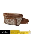 กระเป๋าคาดอก คาดเอว GUCCI BELT BAG WITH INTERLOCKING G (BEIGE/EBONY/BROWN